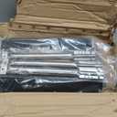 Parts Kit DG158 Grill Burner & Carryover tubes & Heat Plate & Cast Iron Cooking Grid Replacement for Charbroil 463420507, 463460508 463420509, 463460710 463460711 463460712 Gas grill