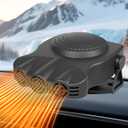 Portable Car Heaters for Vehicle for Winter, 12v Car Heater That Plugs Into Cigarette Lighter, 200w Plug-in Car Heater for Car Defroster and Defogger