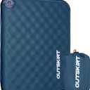 OUTSKIRT Inflatable Seat Cushion Self-Inflating Portable Stadium Airplane Travel Foam Cushion Pad for Sports Events Camping