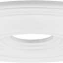 Livex Lighting 8219-03 Ceiling Medallion, White, 19'' - 24''