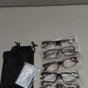 NORPERWIS Reading Glasses 5 Pairs Quality Readers Spring Hinge Glasses for Reading for Men and Women (5 Pack Mix Color, 5.00)