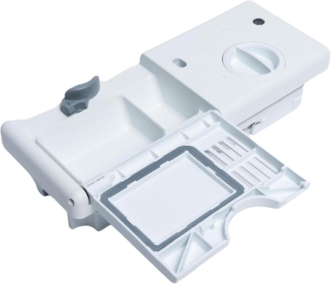 Frigidaire 154574401 Detergent and Rinse Aid Dispenser for Dishwashers, White