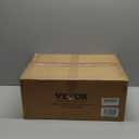 VEVOR Food Heat Lamp, 500W Bulbs, Commercial Food Warmer Light, Electric Stainless Steel French Fry Heating Lamp, Free-Standing, Catering Food Warming Equipment for Kitchen Buffet Restaurant, Silver