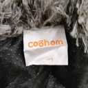 Coohom Oval Calming Donut Cuddler Dog Bed,Shag Faux Fur Cat Bed Washable Round Pillow Pet Bed, 3' x 3'