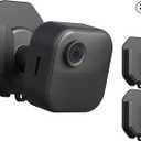 2 Pack Blink Camera No Drill No Screws Wall Mount Bracket for Blink Outdoor 4 /Blink Mini/Mini 2 /Blink Indoor Cameras, HBV Adhesive Mount(KMOUANTS Black Wall Mount for Blink Cameras)