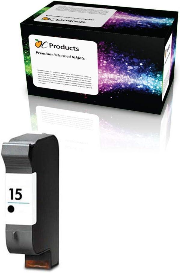 Remanufactured Ink Cartridge Replacement for HP 15 for Deskjet 3810 3820 810c 812c 816 840c 841c 842c 843c 845c 920c 940 Officejet 5110 v40 PSC 500 750 950