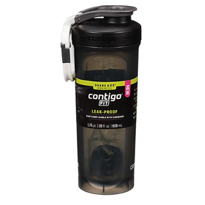 Contigo Fit Leak-Proof Shake & Go Mixer Bottle 28 oz Sake Color