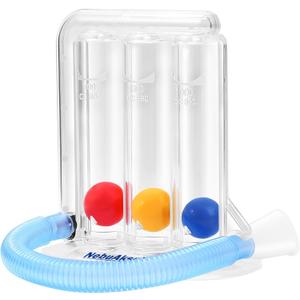 Breathing Exercise Device for Lungs, Incentive Spirometer,Upgraded Capacity 1900cc/sec, Improves Breathing and Lung Function