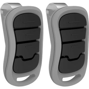 2 for Genie Intellicode Garage Door Opener Remote G3T-BX G3T-R, for All Genie Intellicode and Overhead Door CodeDodger Garage Door Openers, 3-Button, Keychain/Visor (1997 to Present)