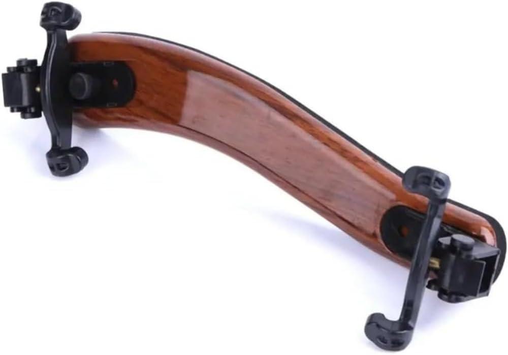 Violin Shoulder Rest, Adjustable Support Assembly: Maple Wood Base-Height Angle Regulation-3/4 4/4 Size | Acoustic Violin Shoulder Support Positioning Practice Rehearsal Performance