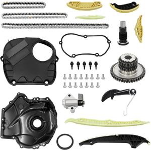 Audi Q5 2.0T Timing Chain Kit With EA888 Valve Cover Gasket For Fits 2008-2017 Audi Q5 A4 A5 A6 1.8T 2.0T, 2006-2017 Volkswagen Jetta Tiguan Passat, Replace #06H103269H Kit De Cadena De Tiempo De