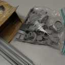 Whitmor 24 Pair Door Shoe Organizer, Sturdy Closet Storage Rack Hangs on Closets for Shoes