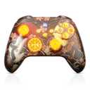 Dinosoo RGB Wireless Controller for Xbox Series X/S, Xbox One, PC, Dual Vibration TURBO Function 3.5mm Headphone Jack Macro Function Tiger Crane - Upgrading with a PC before connecting to Xbox
