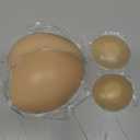 NIIDOR Adhesive Bra Sticky Bra, Strapless Self-Adhesive Bra with Nipple Covers Soft Reusable Silicone Strapless Size A