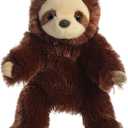 Aurora Interactive Hand Puppet Sloth Stuffed Animal - Storytelling Adventures - Playful Learning - Brown 11.5 Inches