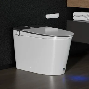 Casta Diva Smart Toilet with Full-Coverage Sensor Seat, Temperature-Adaptive Heated Seat, Foam Shield, UV Self-Cleaning Nozzle | CD-K030PRO