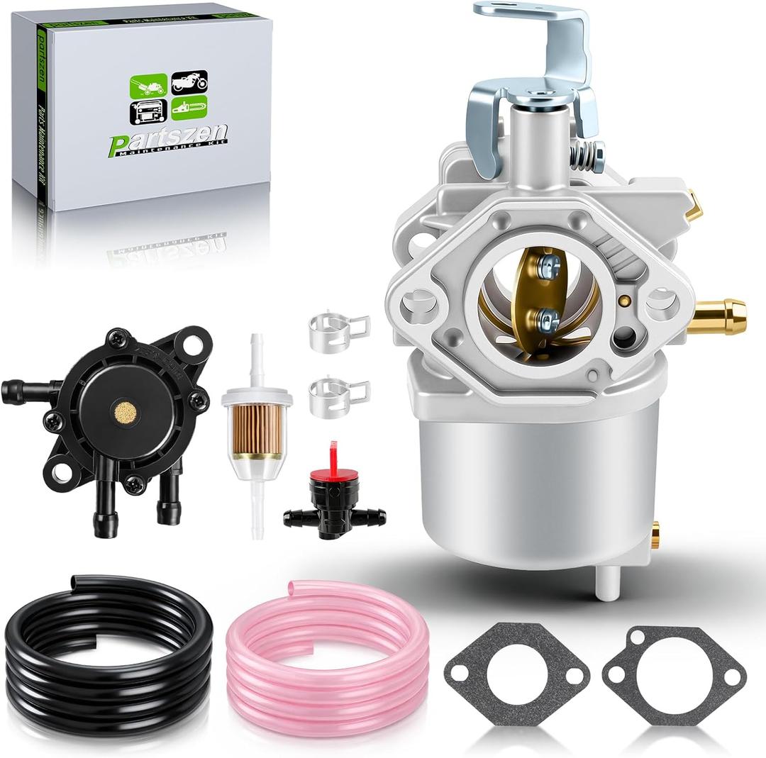 1016441-01 Carburetor Fuel Pump Kit for Kawasaki FE350 Engine for Club Car DS, Precedent, Turf, Carryall Models, Carryall Golf Cart 1996-Up OHV Replace 1018059-01 1019059-01 1035245-01 Parts