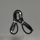 AGVEE 2 Pack 1ft USB-C to Mini USB Cable, Braided Durable Mini-B 5-Pin to Type-C Data Charging Charger OTG Cord for Hero 3+, PS3 Controller, Canon Nikon Camera, GPS, Blue Yeti, Black