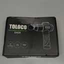 TOLOCO Massage Gun, Deep Tissue Back Massage for Athletes for Pain Relief, Percussion Massager with 10 Massages Heads & Silent Brushless Motor, Mothers Day Gifts, Black