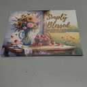 4 x Simply Blessed Inspirational Calendar 2026 Faith Flowers Monthly Religious Gifts For Women Wall Calender 12 Month | American Made In The USA