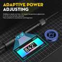 Soldering Iron Kit - 100W High Power Portable Soldering Iron With C245K Tip, Automatic Temperature Adjustment, 2 Seconds Fast Heating (390F-840), Ideal for Precision Repair