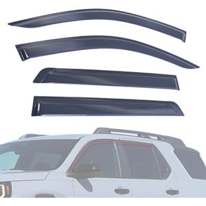 Rain Guards Window Visor Fit for Honda Passport 2026 Wind Deflectors Accessories Window Vent Visors Tape-on Outside Left & Right Side