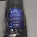 Hon&Guan 4'' Insulated Flexible Duct 8 FT Long, Black Noise Reducer Hose Silencer for Inline Duct Fan of Air Conditioner HVAC Ventilation System.
