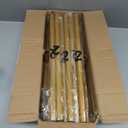 UDEAR 7.2FT Metal Arch Backdrop Stand,for Wedding Backgrounds Climbing Plants Event Decorations Outdoor Ceremonies,Gold