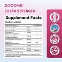 Zooone Super Yerba Mate Capsules-Yerba Brain Formula with Lion's Mane-Gut Health, Focus, Memory, Energy Supplement, Yerba Mate Tea Alternative with Natural Caffeine-120 Capsules (EXP 09/17/27)