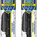 Rain-X 810363 Repellency Water Repellent Wiper Blades, 22" & 22" (2 Pack)