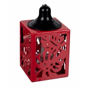 Everyday Living Metal Oil Torch Leaf - Red