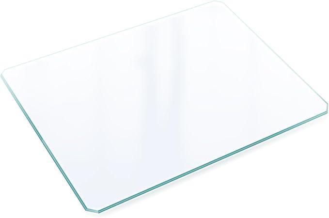 Tempered Glass Shelf - 19.1"" L X 14.8"" W Load By 44.1 Lbs, Original Glass Shelf Of Glass Display Cabinet