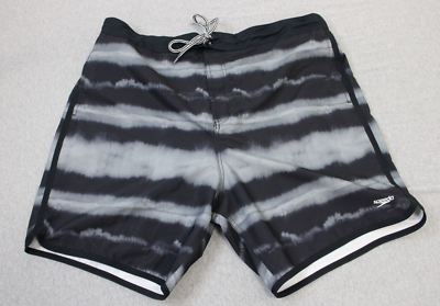 Speedo Board Shorts Mens Size M Swim Performance Drawstring Mesh Lined