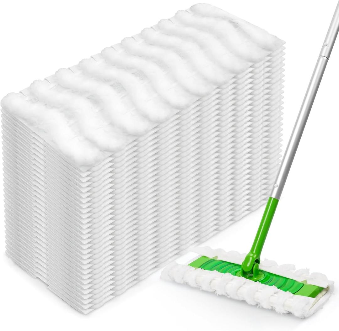 AIR U+ Dry Mop Pads for Swiffer Sweeper Heavy Duty Pet Sweeping Refills Cloths Cleaning Hardwood Floor Dust and Hair, Disposable, Unscented, 30 Count (30 Count 2x Cleaning)