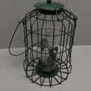 Squirrel Proof Bird Feeders for Outdoors Hanging (Premium Metal) 1.25 lb Capacity, Chew & Rust Proof, 4-Port Bird Feeder