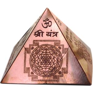 Energize Copper Vastu Dosh Nivaran Pyramid Yantra Home Decor Puja Item Diwali Gift