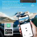 Dash Cam 2.5K 1440P Front Dashcam for Cars, E-YEEGER Mini WiFi Hidden Dashcams with App, Night Vision Car Camera, 24H Parking Mode, G-Sensor, Loop Recording, Free 32G Card, Support 256GB Max, Black