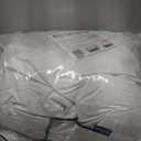 MIULEE Goose Feather Down 20x20 Pillow Insert Set of 2 with 100% Down-Proof Cotton Cover, Soft Fluffy Decorative Pillow for Sofa Bed Couch Living Room White