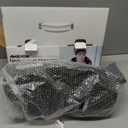 AMZPONY Cordless Neck Massager for Pain Relief Deep Tissue, Rechargeable Shiatsu Neck and Back Massager with Heat Kneading Shoulder Massage for Body Muscle Pain Relief,Gifts for Dad Mom Friends (Black)