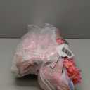 24 Pack Artificial Fake Wisteria Vine Ratta (3.75 Feet) Hanging Garland Silk Flowers String Home Party Wedding Decor (Deep Pink)