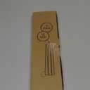 CANDWAX 12 inch Taper Candles - Set of 4 Dripless and Smokeless Unscented Slow Burning Candle Sticks - Dark Blue Candles