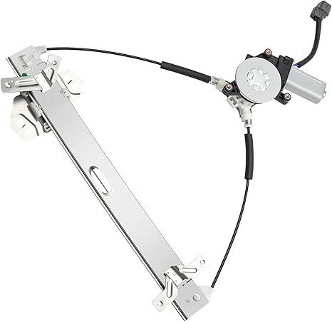 Front Right Passenger Side Power Window Regulator w/Motor Compatible with 2003 2004 2005 2006 2007 Honda Accord Coupe (2-Door Only) Replaces# 741-305