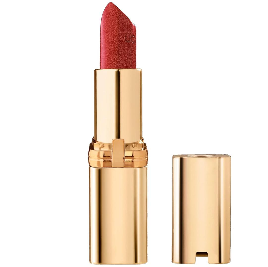 L'Oreal Paris Colour Riche Original Creamy, Hydrating Satin Lipstick with Argan Oil and Vitamin E, Blazing Lava , 1 Count