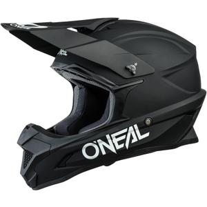 O'Neal 1SRS Adult Dirt Bike Helmet (Large, Black)