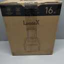 LUGGEX Luggage Bag Black and Gold