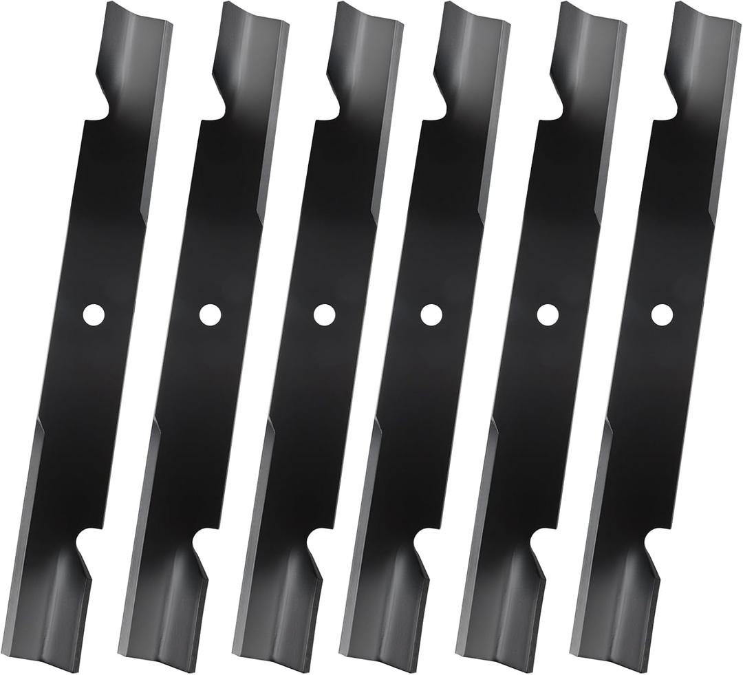 5101755 Replacement Lawn Mower Blades for 61" Deck, Fit Fe-rris S-Cag, Replace 5020842 1520842 48111 481708 481712 5101755S 20842S 91-626, 6 Pack