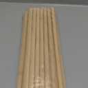 HOPELF 25PCS Bamboo Dowel Rods - 1/2 x 12 Inch - Wooden Sticks for Crafts, DIY Projects