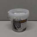 Metal Roofing Screws 10 x 1 inch, Brite White Hex Head Sheet Metal Roof Screw with EPDM Washer for Corrugated Roofing (250Pcs)