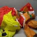 GOOSH 6 FT Christmas Inflatables Deer Outdoor Decorations Blow Up Yard Deer on a Box with Built-in LEDs for Party Indoor Garden Lawn Decor