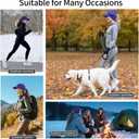 Winter Hat with Ponytail Hole for Women, Pony Tail Hat Waterproof Cap, Stylish Ponytail Winter Hats, Warm, Modern for Outdoor (Medium-Large, Navy Blue)